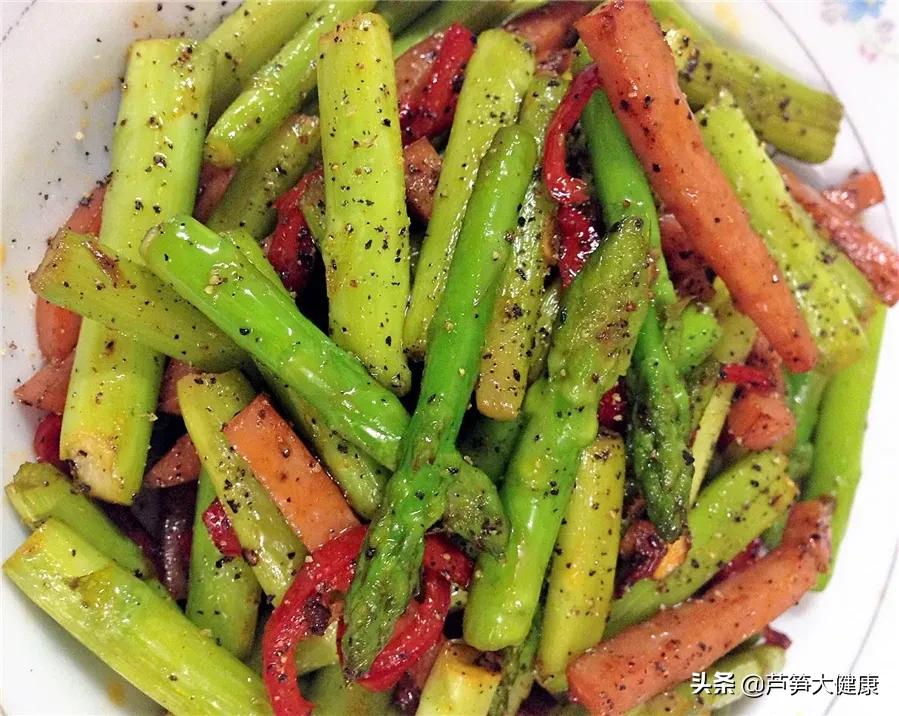 蔬菜之王芦笋在春天吃最应景,芦笋蔬菜