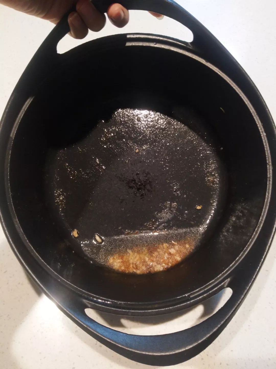 轻奢辛西娅22cm珐琅铸铁炖锅,20cm宝石蓝渐变色铸铁珐琅炖锅