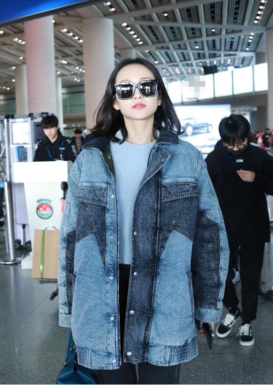 能把拧紧裤穿出缝隙感的，只有王鸥的能做到了，给这腿跪了