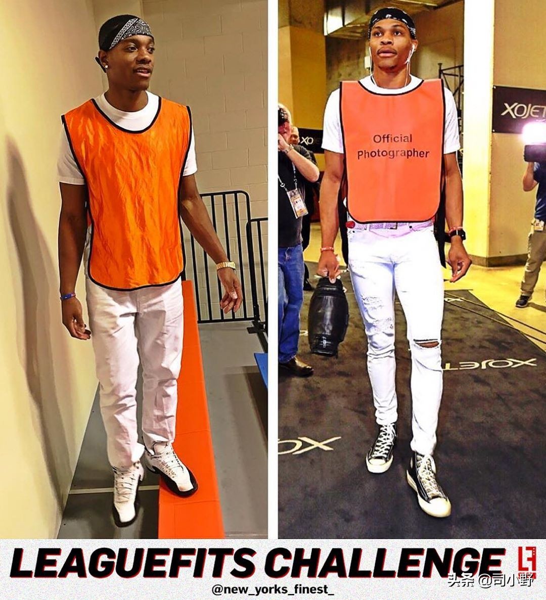 nba球星模仿秀,nba球星入场潮装模仿