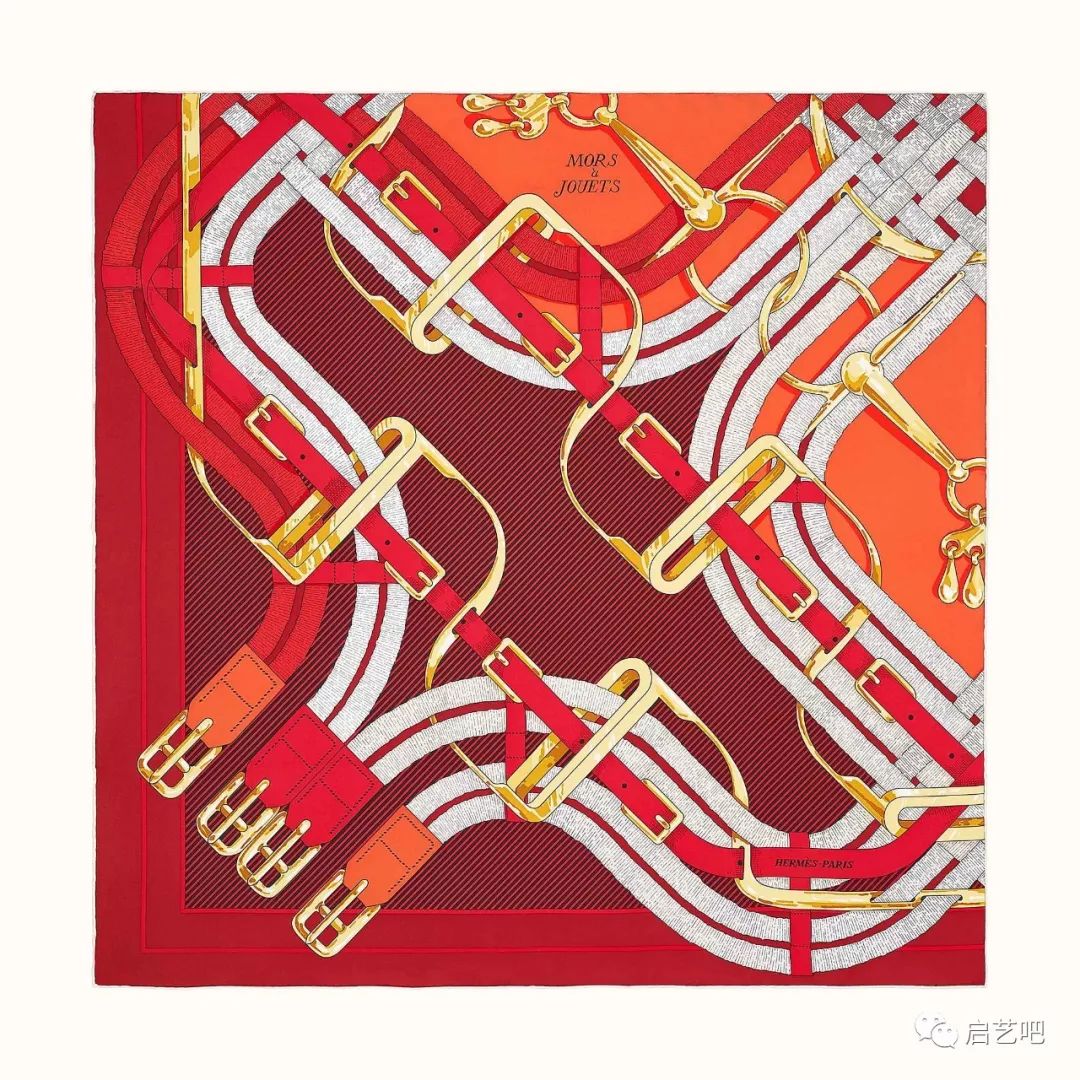 踏青归来,爱马仕中式马鞍丝巾