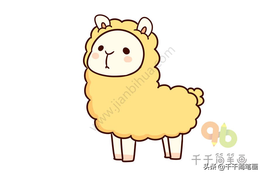 20种常见动物简笔画,儿童简笔画入门动物0-3岁零基础