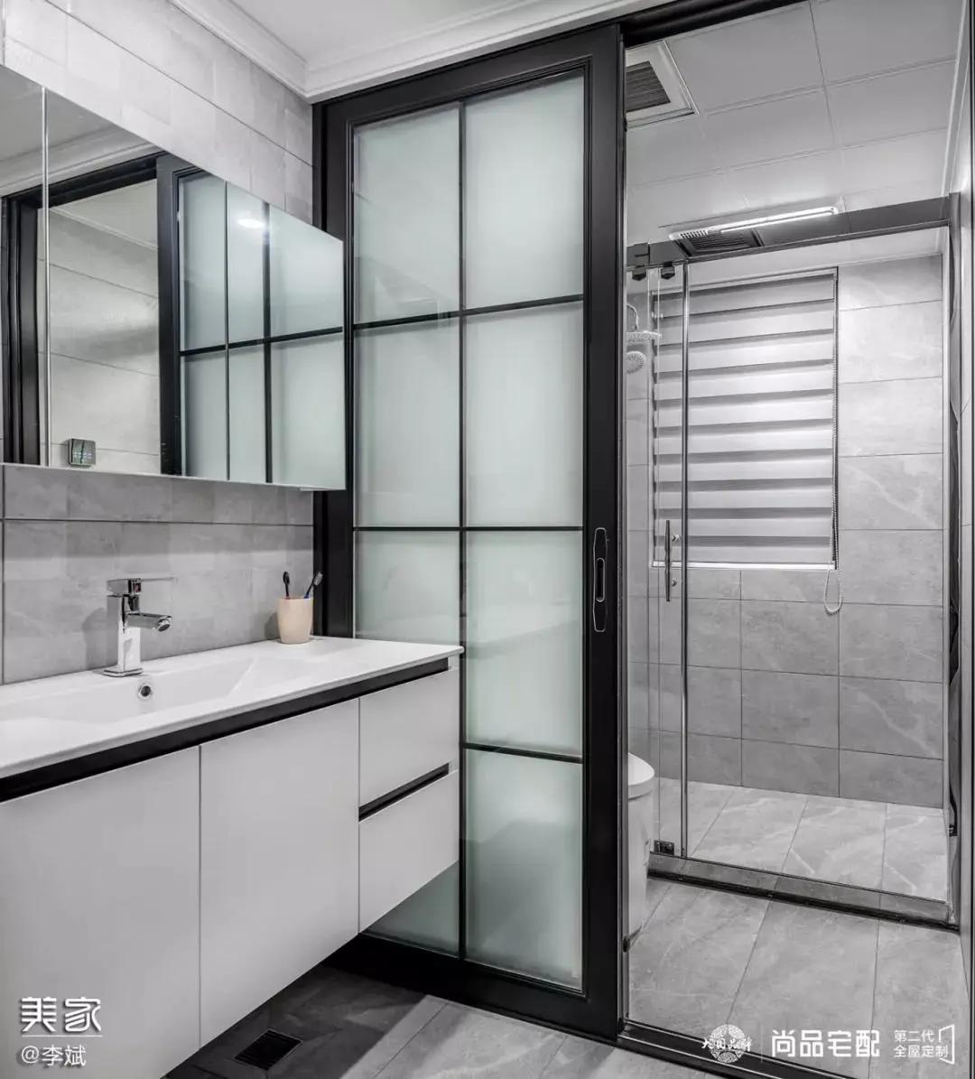 三房一厅装修风格灰色,房屋设计装修三室一厅灰色