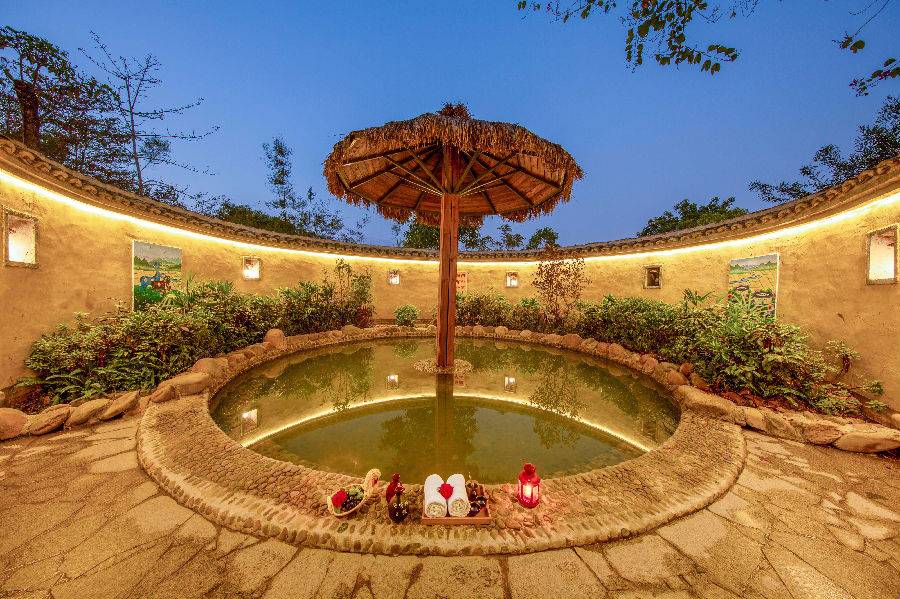 龙门尚天然温泉度假村攻略,龙门温泉养生谷温泉度假村