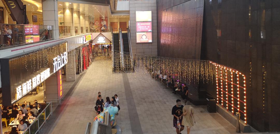 卓悦汇目前状况,卓悦汇人流现状