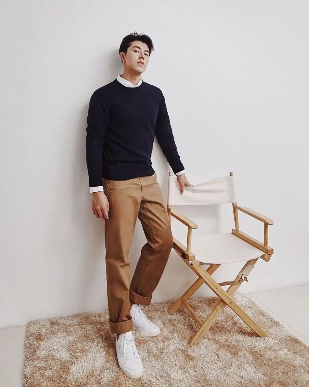 跟着ins学秋冬穿搭,ins简约穿搭男博主