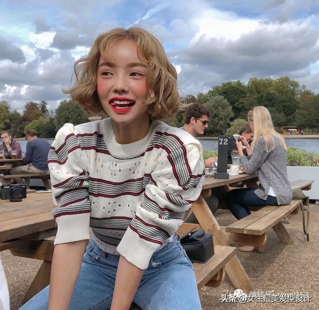 少女心爆棚的中短发,学生党能扎起来的短发推荐