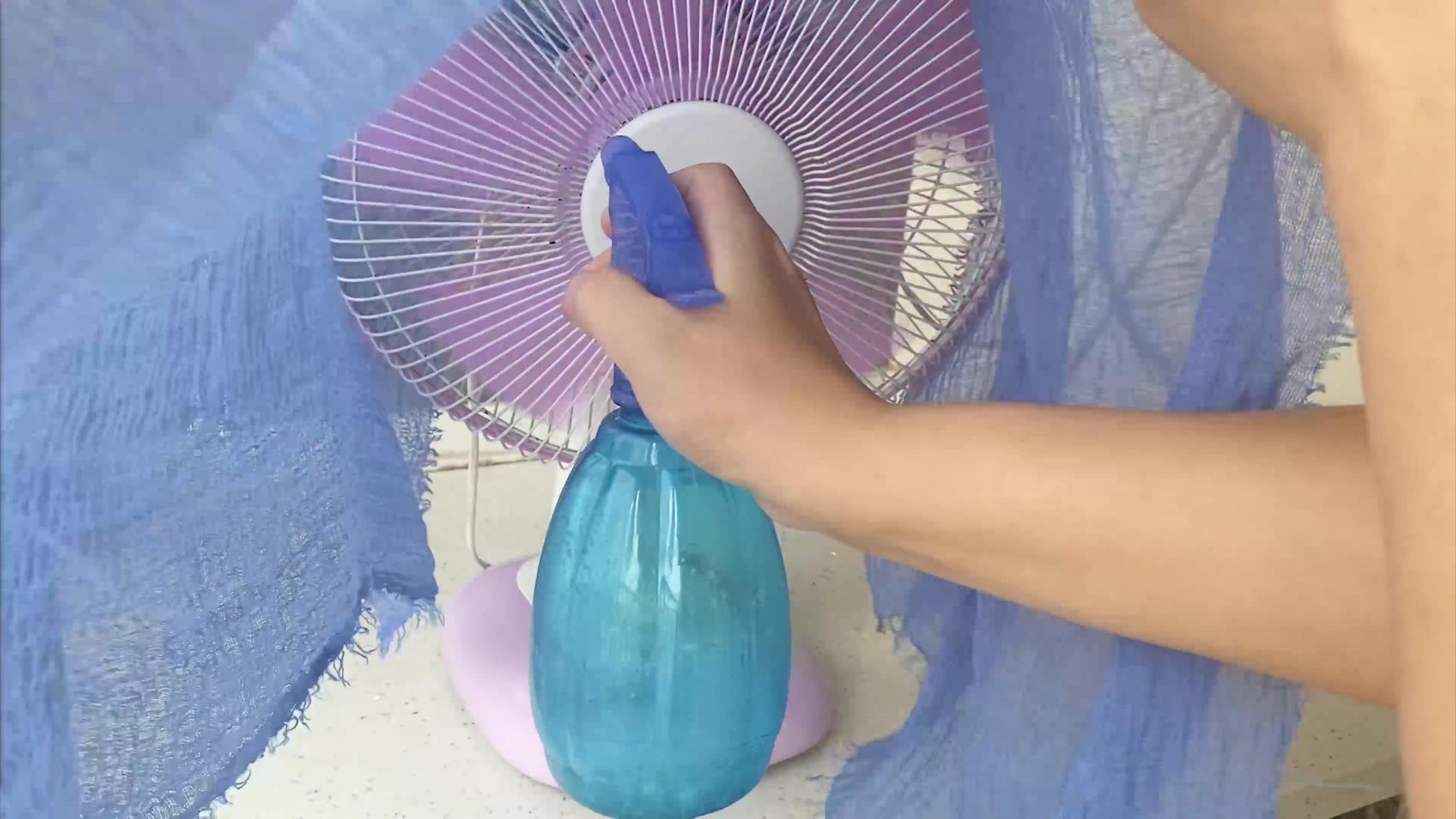 电风扇不管多脏不用拆教你洗,电风扇不管多脏只需一个塑料袋