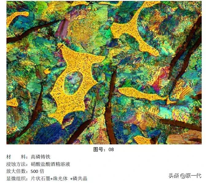 马氏体、奥氏体、珠光体,20种材料彩色金相,带你轻松识别