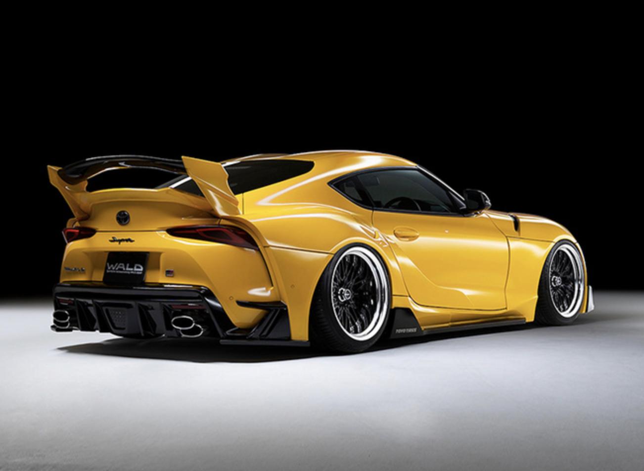 丰田跑车supra爆改,丰田轿跑supra改装