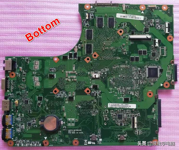 笔记本主板基础知识图解,主板hdmi接口损坏维修