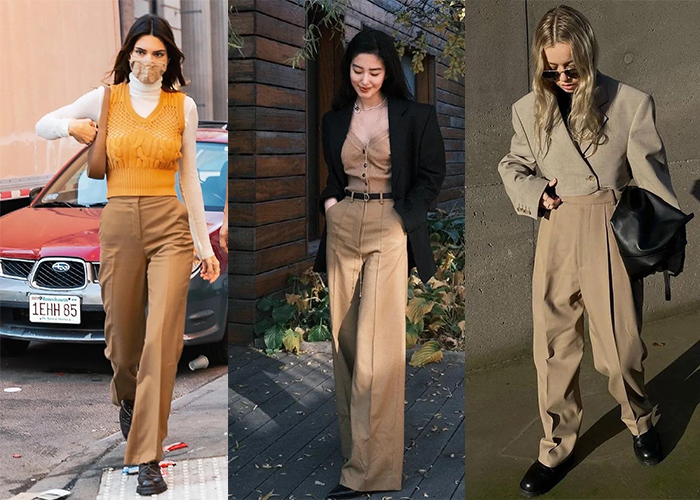 过时直筒裤怎么穿出高级感,直筒裤这么流行这样穿显瘦又时尚
