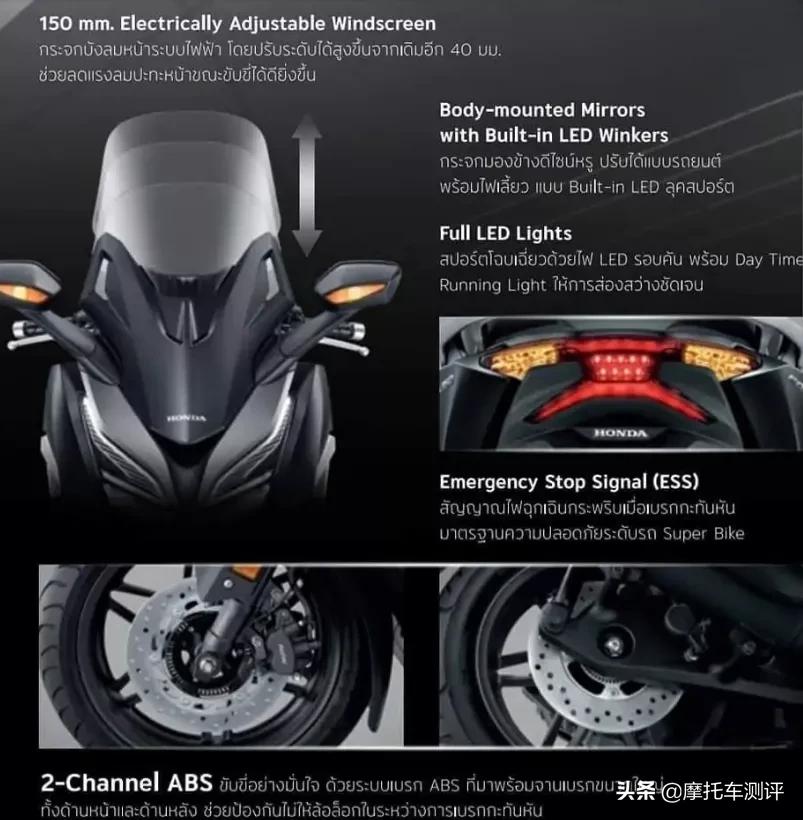 最新！约合人民币3.8w+，HondaForza350泰国上市