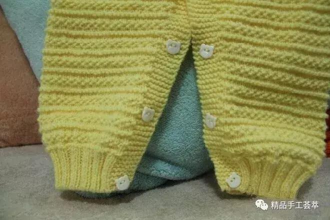 新生儿衣服手工礼盒制作,薄款婴儿手工编织连体衣