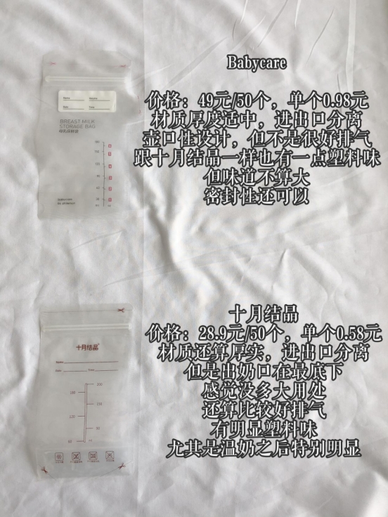 储奶袋保鲜袋测评,有盖子的储奶袋正确使用方法