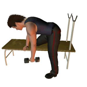 哑铃和器械健身哪个增肌快一些,哑铃和杠铃高效练二头