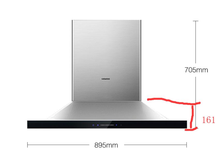 全屋定制烟机吊柜设计,油烟机与柜子齐平怎么设计柜子
