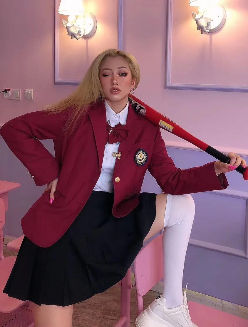 微胖怎么穿jk制服,微胖jk怎么穿