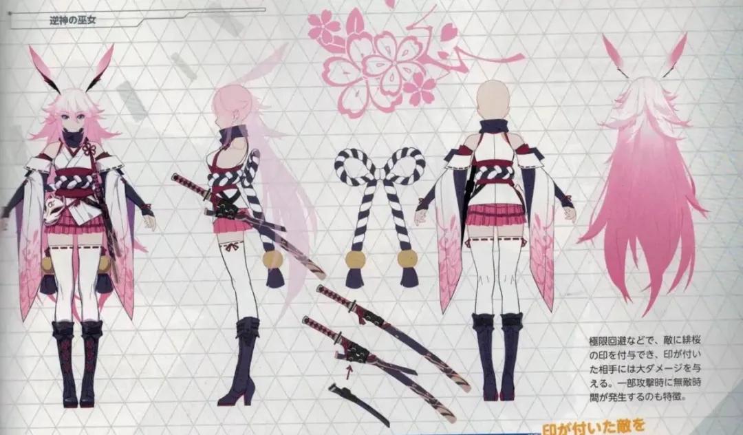 NPR到PBR八重樱二次设计创作