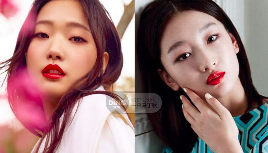 这些韩国女星的“明艳系”妆容，太适合扁平脸女生参考了