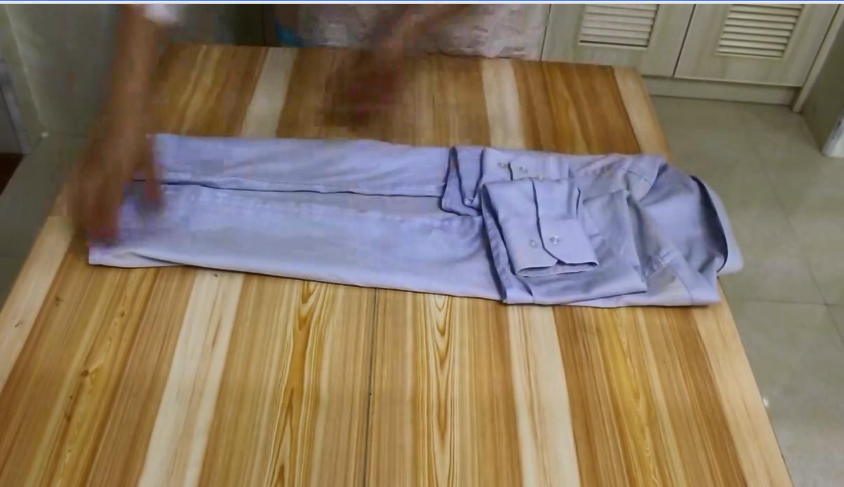 怎么样叠衬衣无褶皱,衬衣怎么叠才好看又简单