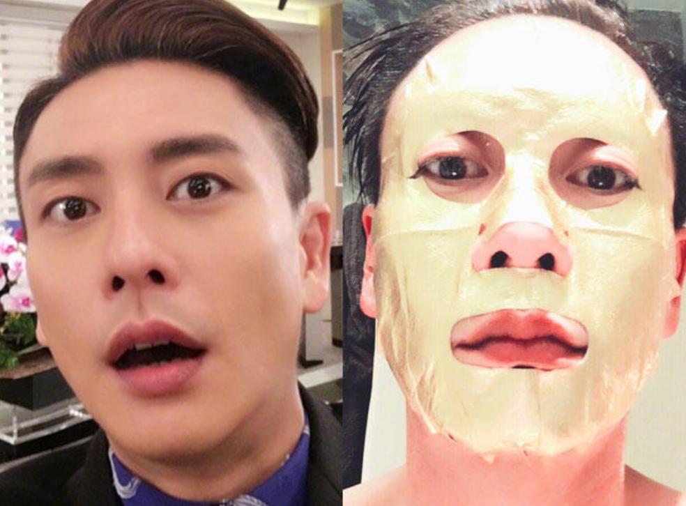 男生敷面膜似兵马俑,男生敷面膜室友乐翻称像兵马俑