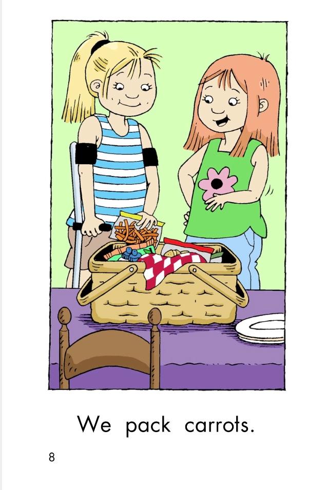 绘本故事食物的旅行,绘本故事去野餐