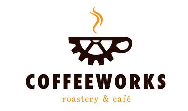 咖啡店logo墙设计,小镇咖啡店设计logo