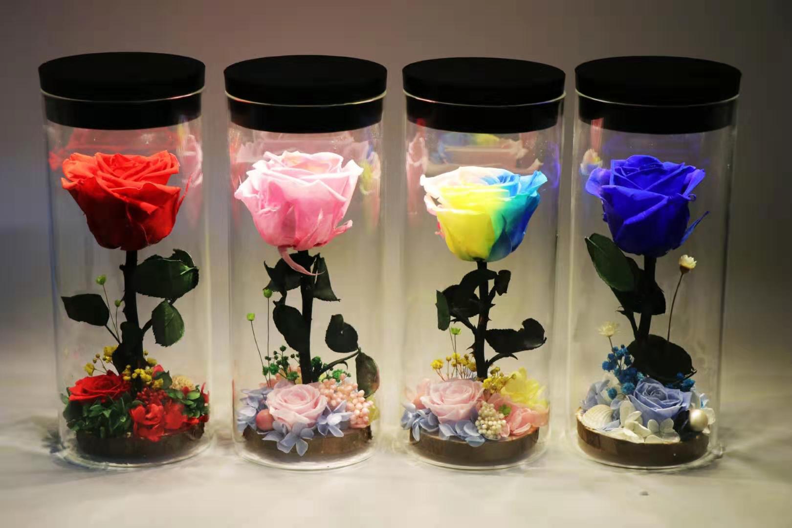 什么是永生花花束,永生花的制作过程