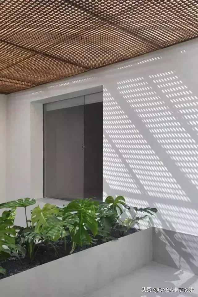 禅意格栅,禅意木格栅图片