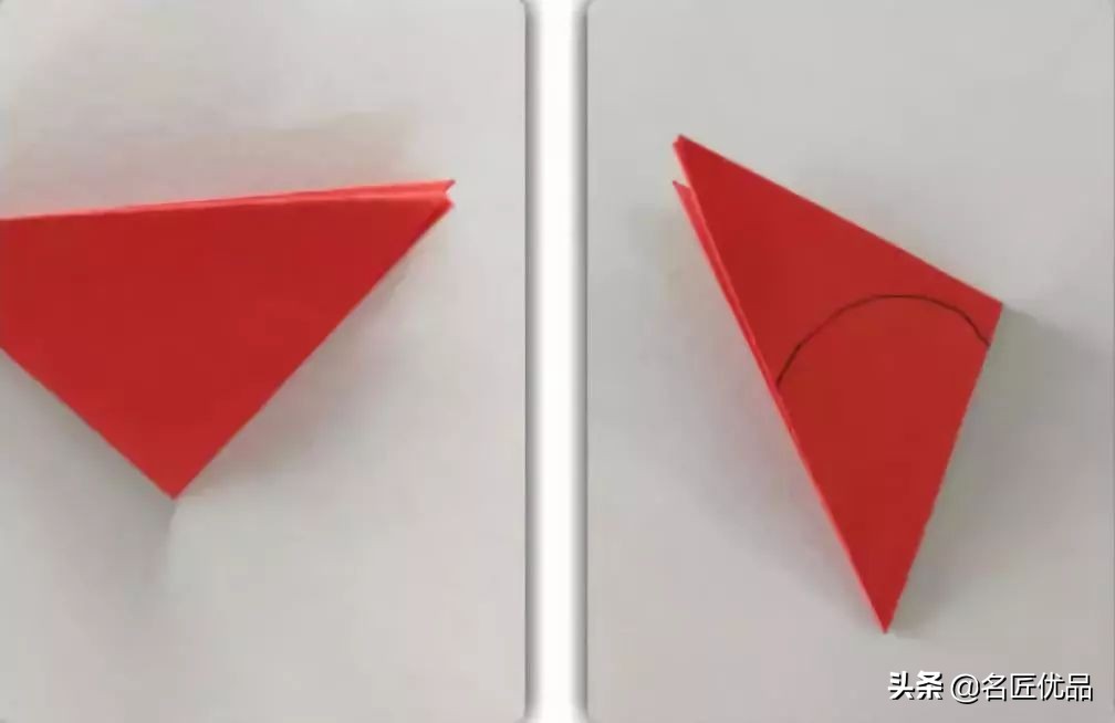 八折团花简单又漂亮教程,又简单又好看的美丽花手工彩纸