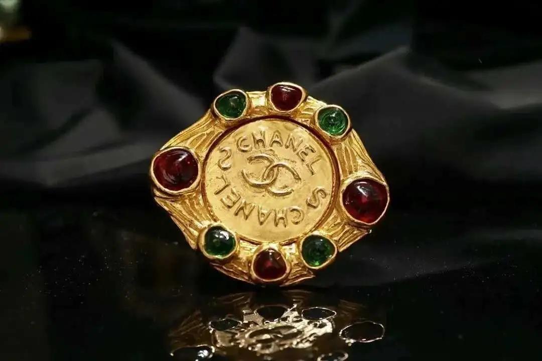 chanel香奈儿中古项链,中古饰品vintage香奈儿