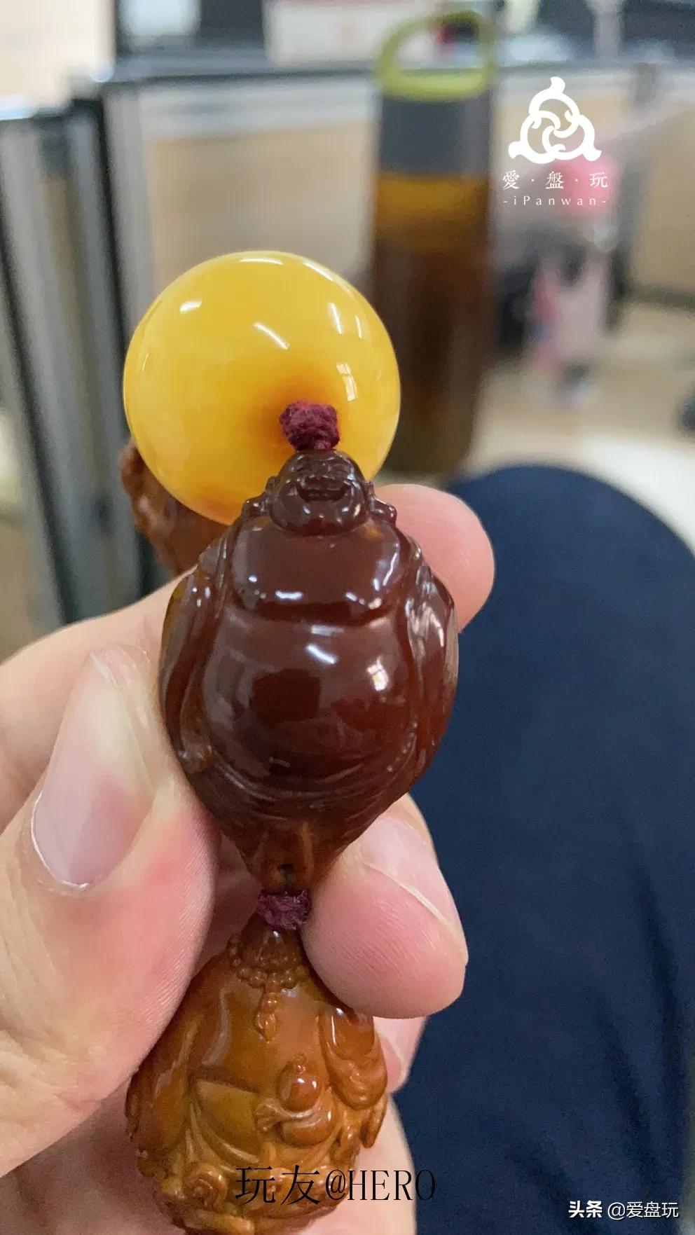 一条小金刚,他盘了720天,包浆很赞,谁说大干手不适合盘串