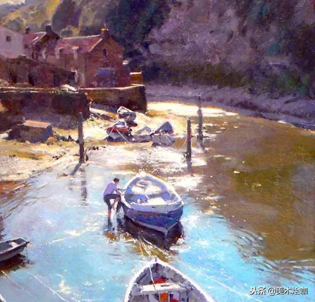 一组风景油画,一组好看的风景油画图