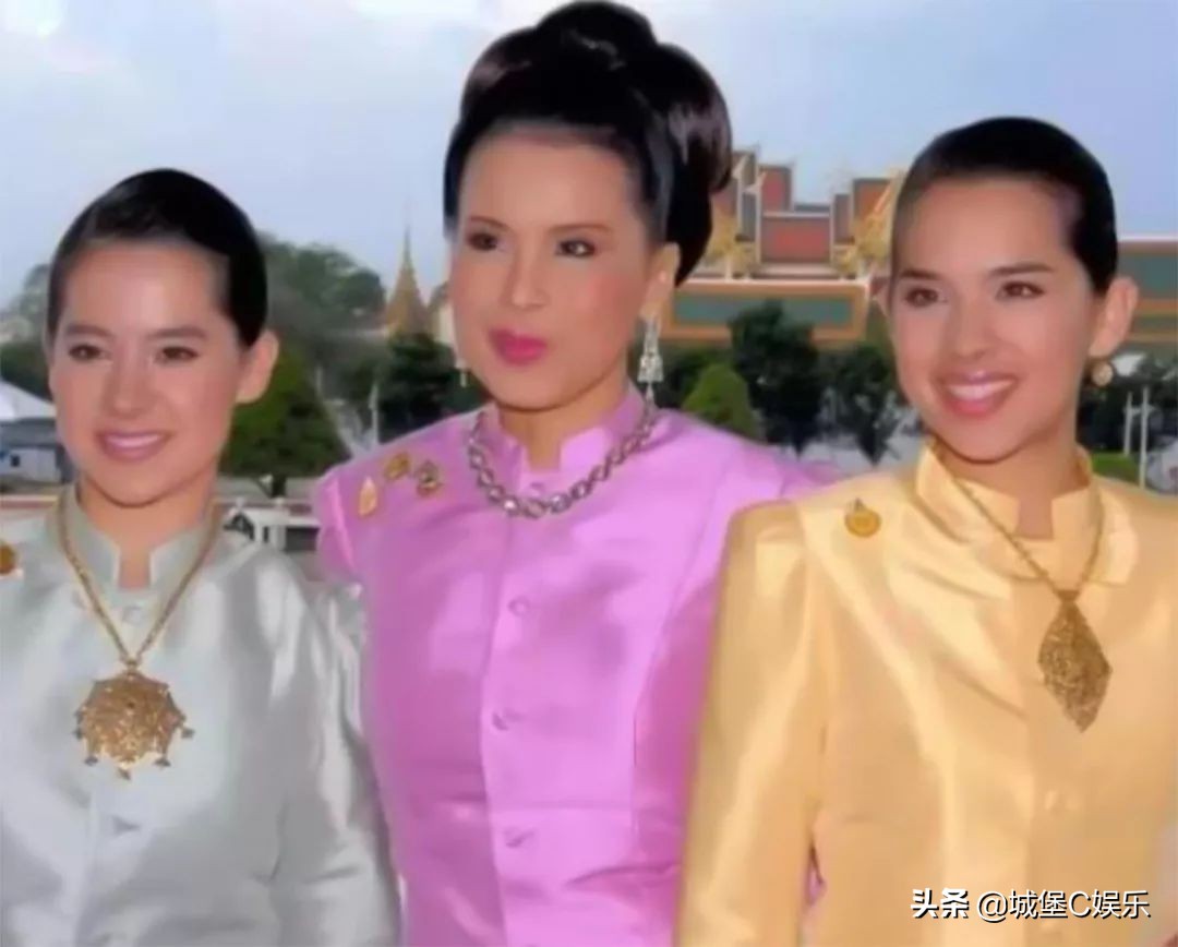 泰王室母女同嫁美国人，一个弃头衔离婚而归，一个回王室恩爱如初