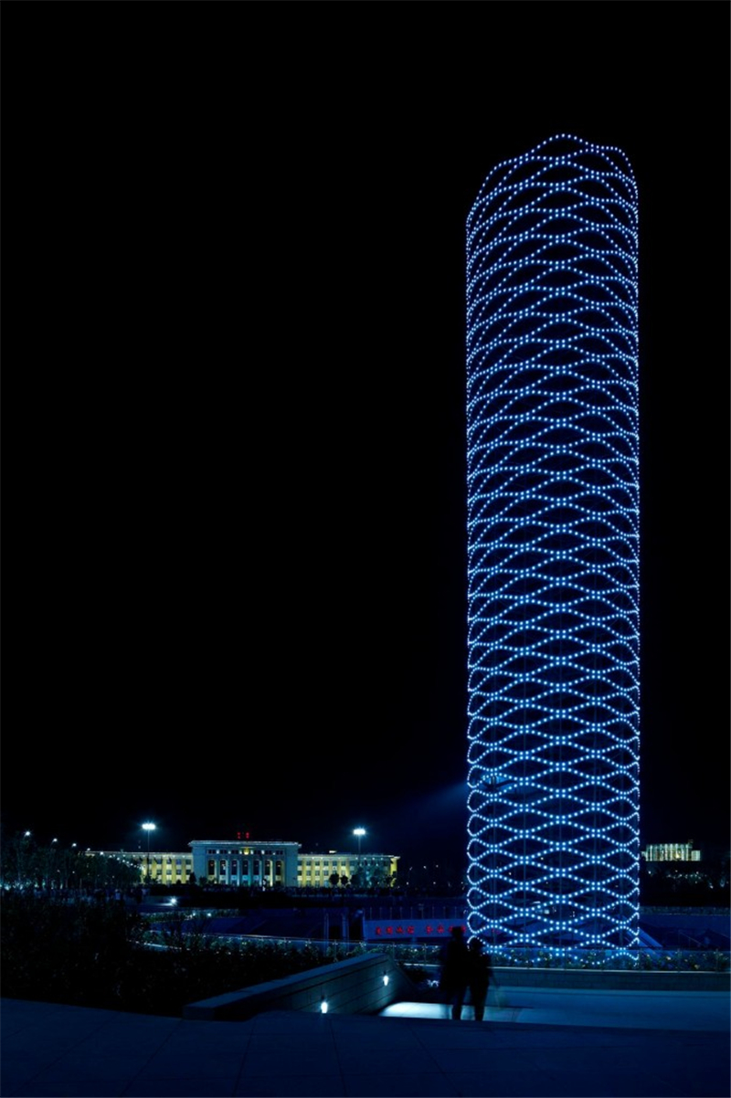 天津环形塔--镂空钢管塔