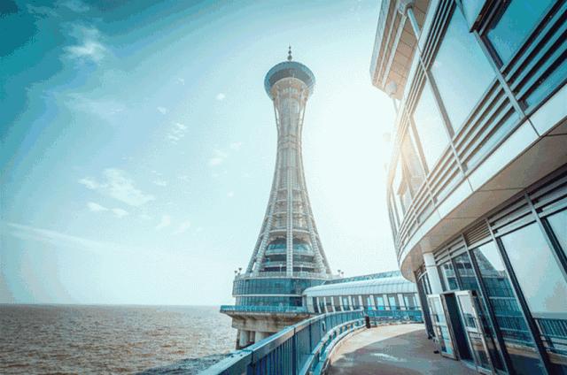 杭州湾跨海大桥海天一洲观景台,海天一洲游玩攻略拍照