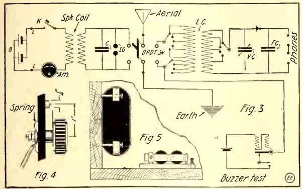 电火花无线电发射器,老式无线电发射器