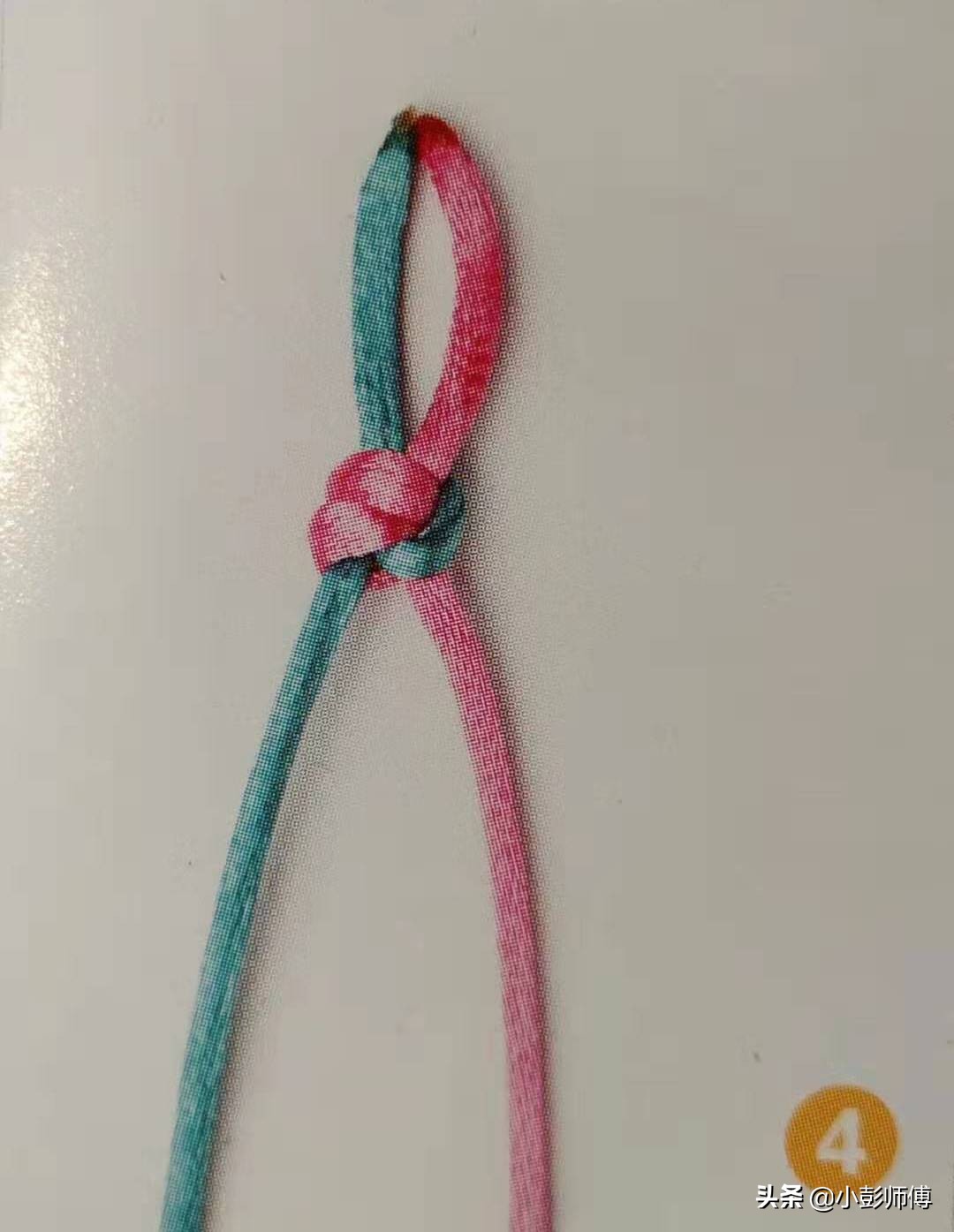 72号玉线编红色金刚结手链用多长,金刚结手链的完整编法活结