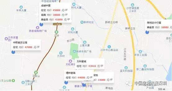 沙井重点城市更新项目,计划实施5个老旧小区改造项目