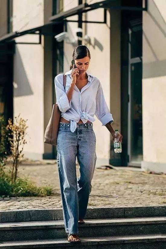 阔脚裤在冬天怎么穿最好看,阔脚裤怎么穿才好看