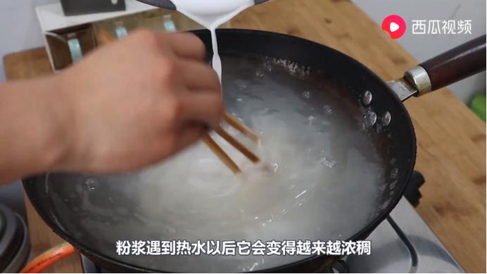 正宗豌豆凉粉做法商用,豌豆凉粉怎么做的看视频