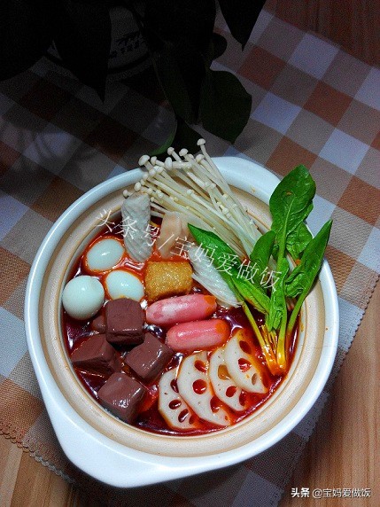 好吃的懒人小火锅,一个人的简约小火锅