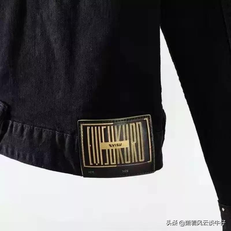 evisu刺绣夹克修复,evisu牛仔夹克手绘