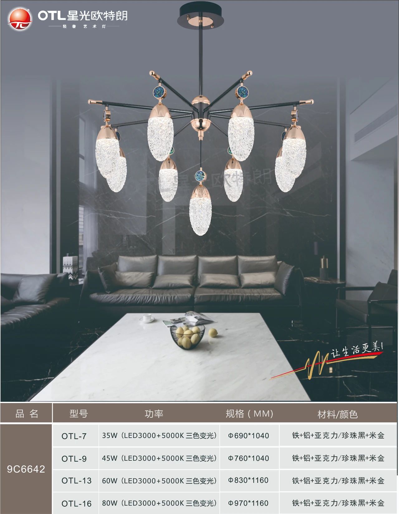 星光欧特朗照明,星光欧特朗灯具是几线品牌的