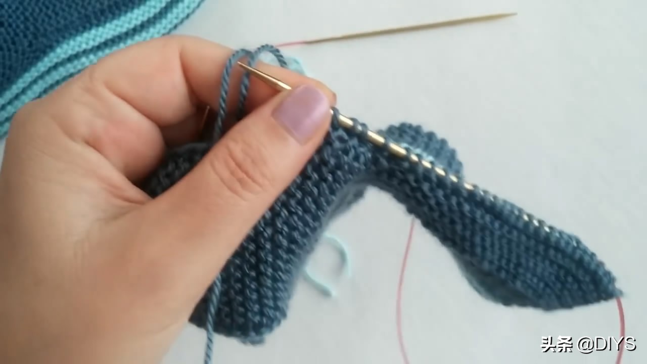手编浅口袜子的编织方法之二,毛线袜套的编织方法全过程