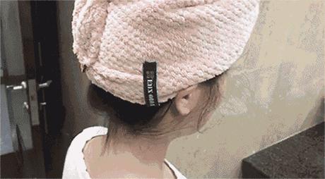 卡伴微米干发帽,日本微米级干发帽