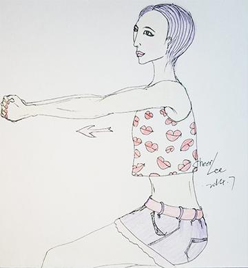 脖子前伸驼背怎么矫正,矫正脖子前伸