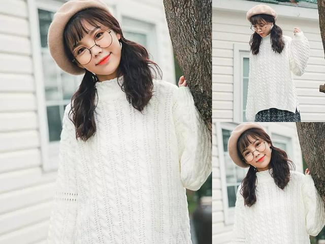 高马尾尾部怎么烫好看,中长发马尾波浪烫图片