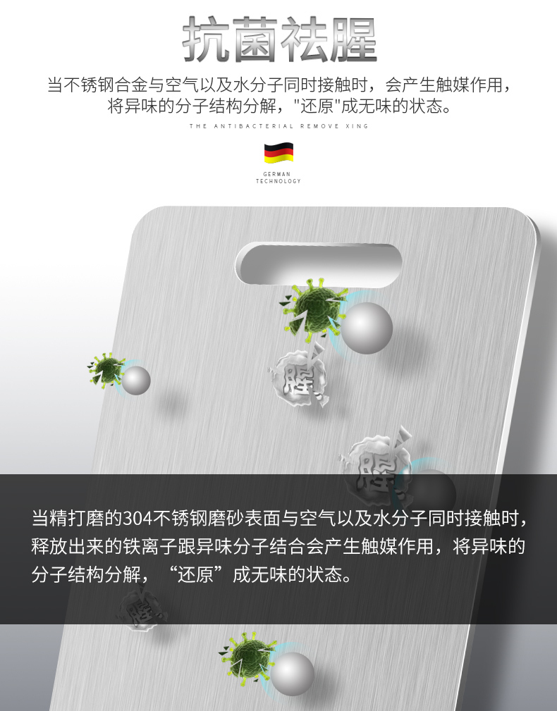 正品不锈钢菜板价格京东,德国双面316不锈钢食品级菜板